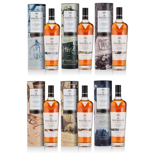 Macallan Whisky James Bond 60th Anniversary Full Set 6 x 70cl - Customer Favourite